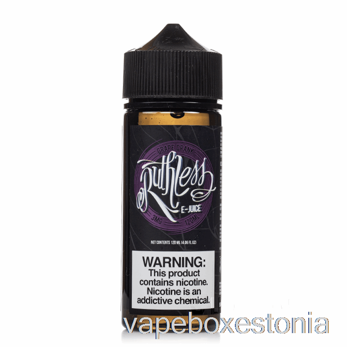 Vape Box Estonia Grape Drink - Halastamatu Aur - 120ml 3mg